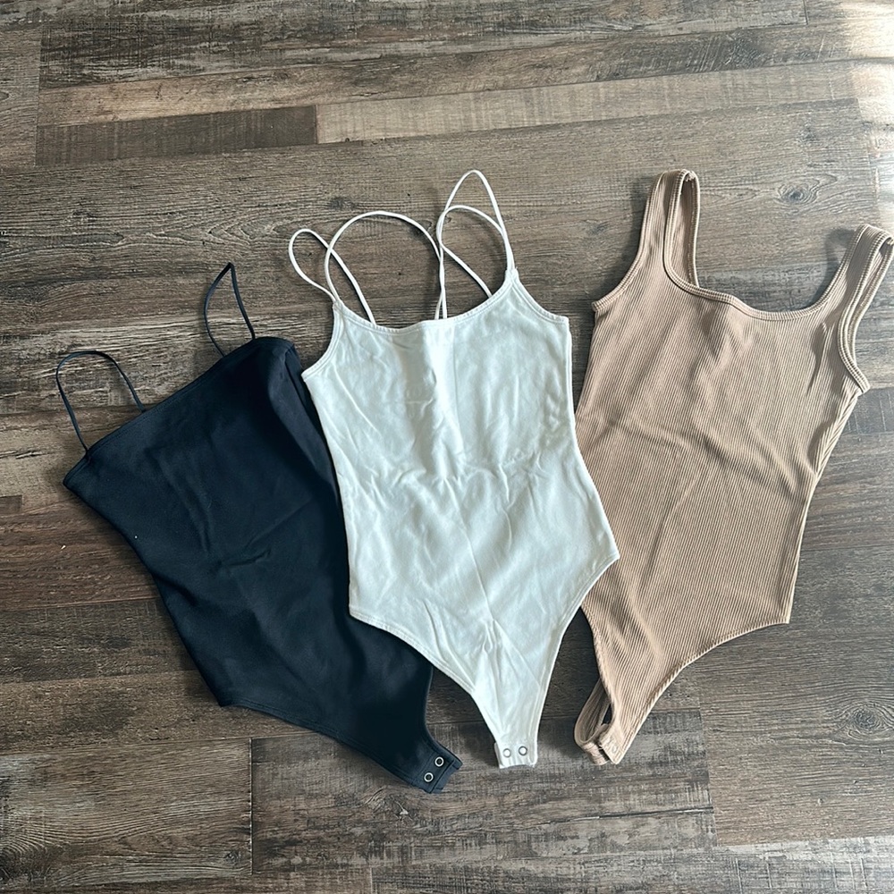 3 piece bundle bodysuits from A&F. Size XXS